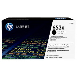 HP 653X High Yield Black Original LaserJet Toner Cartridge (CF320X)