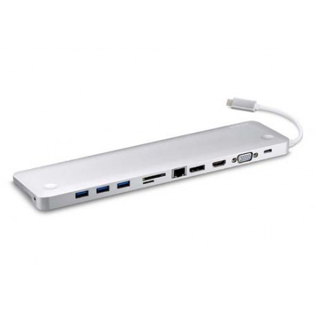 Aten UH3234 USB-C Multiport Dock with Power Pass-Through