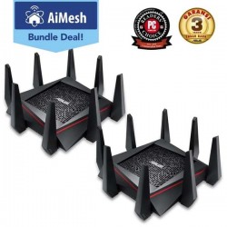 ASUS Wireless RT-AC5300 WiFi Gaming Router AC5300 AiMesh Mesh 2pcs
