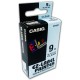Casio XR-9X1 Label Tape Black On Clear 9mm