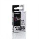 Casio XR-12WE1 Label Tape Black On White 12mm