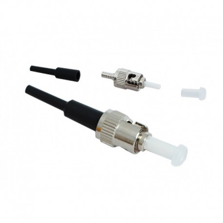 Netviel Fiber Optic Connector Multimode Simplex ST Connector Epoxy (NVL-ST-MM-EPO)