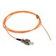 Netviel Pigtail Fiber Optic Multimode 50/125um Simplex SC 1/2 m (NVL-PTMM2-SC-0X)