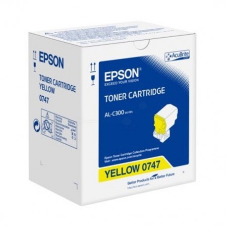 Epson C13S050747 Yellow Toner Cartridge For AL-C300N