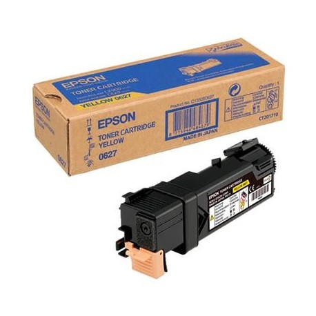 Epson C13S050627 Yellow Toner Cartridge For AL-C2900N