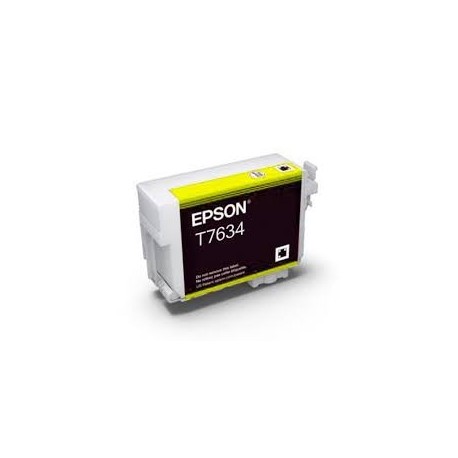 Epson Surecolor P607 25.9ml Ink Cartridge Yellow (C13T763400)
