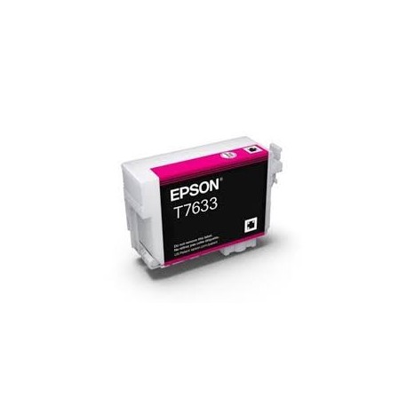 Epson Surecolor P607 25.9ml Ink Cartridge Vivid Magenta (C13T763300)