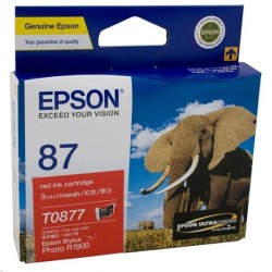 Epson C13T087790 Red Cartridge