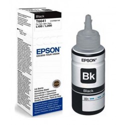 Epson C13T664100 Black Ink Bottle 70ml For L100/L200/L110/L210/L300/L350/L355/L550/L455