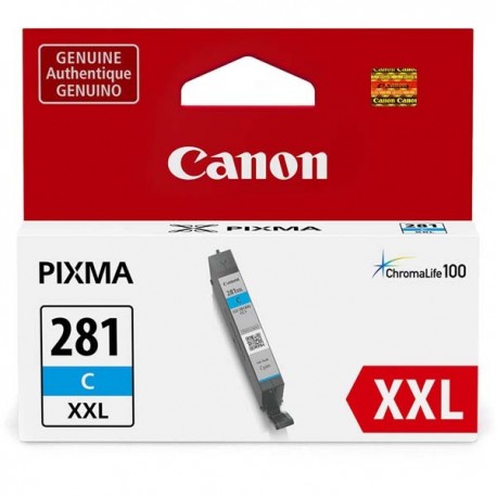 Canon CLI-281XXL (1980C001) Super High Yield Cyan Ink Cartridge