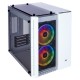 Corsair Crystal Series 280X RGB Tempered Glass Micro ATX Case White (CC-9011137-WW / White)