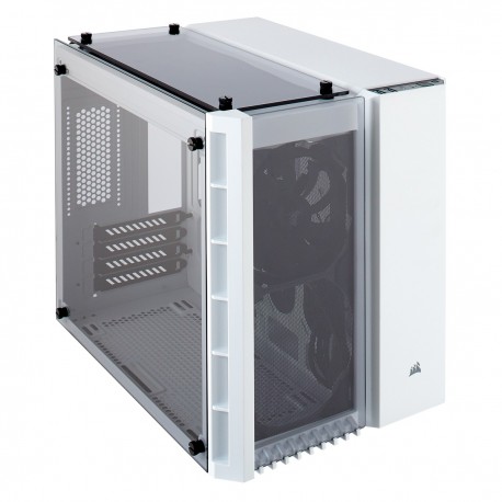 Corsair Crystal Series 280X Tempered Glass Micro ATX PC Case (CC-9011136-WW / White)