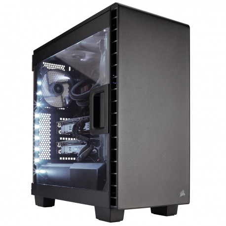 Corsair Carbide Series Clear 400C Compact Mid-Tower Case (CC-9011081-WW / Black)