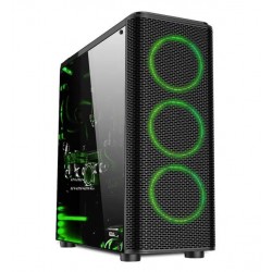 Aigo JESM Dream MX400 Black Mid Tower ATX Transparent Windowed Case