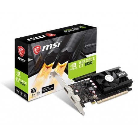 MSI GeForce GT 1030 2GB DDR4 Graphics Card (2GD4 LP OC)