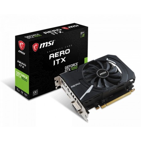 MSI GeForce GTX 1050 AERO ITX 2GB GDDR5 128Bit OC Graphics Card