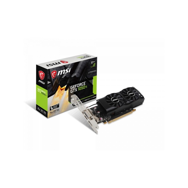 Harga MSI GeForce GTX 1050 Ti 4GB DDR5 128-bit Low Profile Graphics