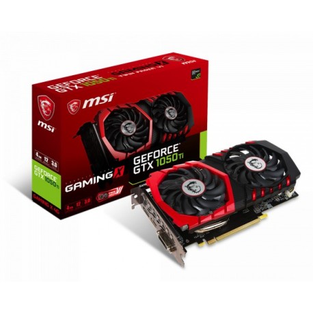 MSI GeForce GTX 1050 Ti 4GB DDR5 128 Bit Gaming X Graphics Card