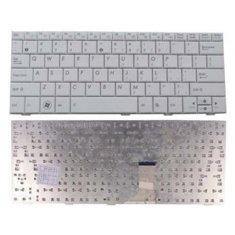 Asus EPC Eee PC SeaShell 1005HA 1005HAB 1008HA 1001HA Putih Keyboard Laptop