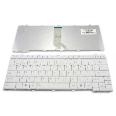 Toshiba M800 U500 T135 Series Putih Keyboard Laptop
