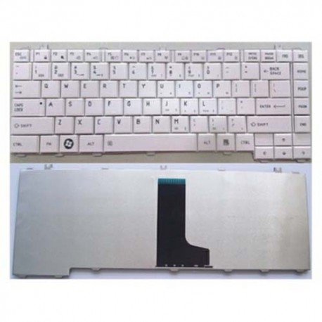 Toshiba Satellite C600 C640 L600 L630 L635 L640 L640D L645 L645D L730 L735 L740 L745 Series Putih Keyboard Laptop