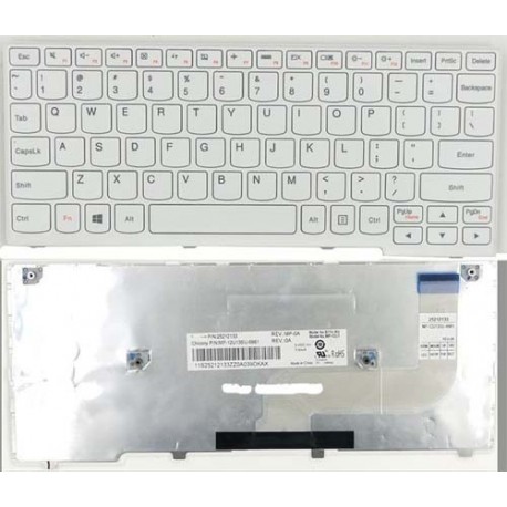 Lenovo Ideapad S210 S215 Series Putih Keyboard Laptop