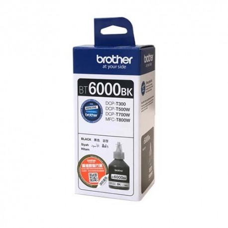 Brother BT-6000BK Tinta Refil for DCP-T300 DCP-T500W DCP-T700W MFC-T800W Black