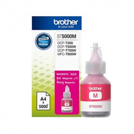 Brother BT-5000M Tinta Refil DCP-T300 DCP-T500W DCP-T700W MFC-T800W DCP-T510W DCP-T710W MFC-T810W MFC-T910DW Magenta