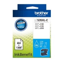 Brother LC-539XL C Tinta Cartridge DCP-J100 DCP-J105 MFC-J200 Cyan
