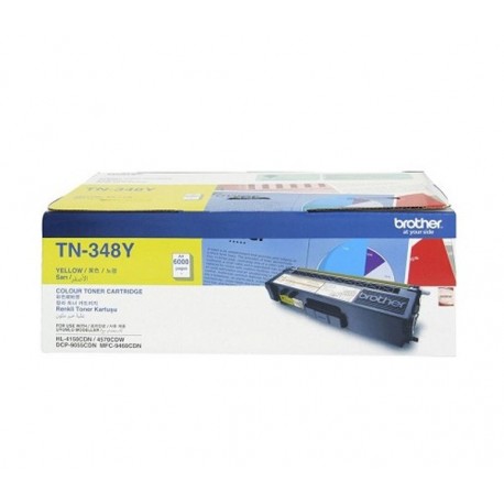 Brother TN-348Y Yellow Toner Cartridge