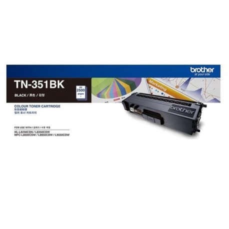 Brother TN-351BK Black Toner Cartridge