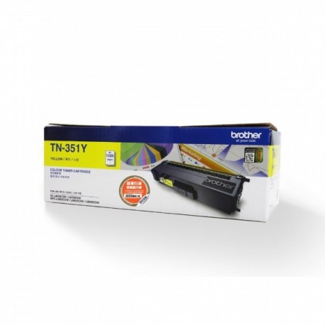 Brother TN-351Y Yellow Toner Cartridge