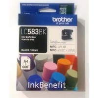 Brother LC583BK Tinta Cartridge MFC-J2510 MFC-J3520 MFC-J3720 Black