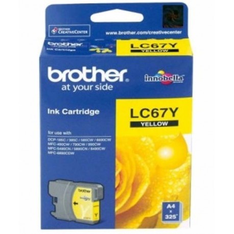 Brother LC-67BY Tinta Ink Cartridge Yellow