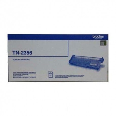 Brother TN-2356 Toner Cartridge Black For HL-2360DN HL-2365DW DCP-L2540DW MFC-L2700D MFC-L2740DW