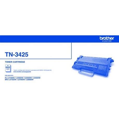 Brother TN-3428 Black Toner Cartridge Up to 3000 Pages Yield
