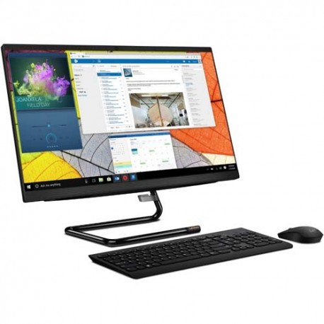 Lenovo IdeaCentre A340-22IWL 0BID All in One i3-8145U 4GB 1TB Integrated DOS 21.5 Inch Black