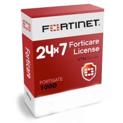 FortiGate 100D UTM Renewal FortiGate FG-100D License Only Bundle 24×7 