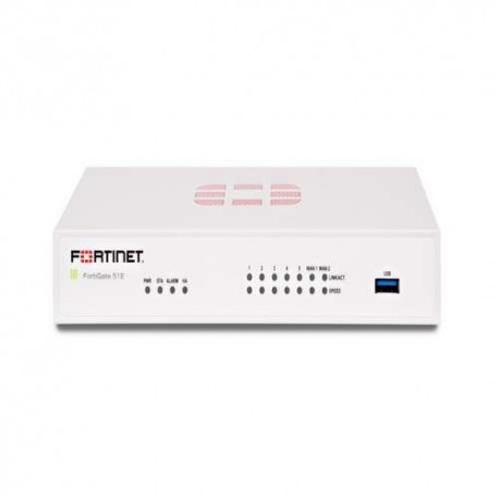 Fortinet Fortigate 51E Bundle Hardware Plus 24×7 Forticare and FortiGuard UTM Bundle 1 Year