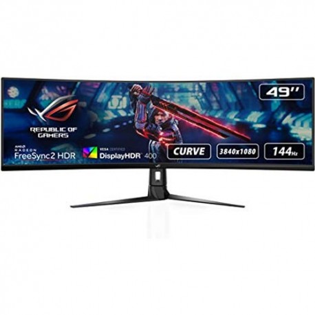 ASUS ROG Strix XG49VQ Super Ultra-Wide HDR Curved Gaming 49 Inch