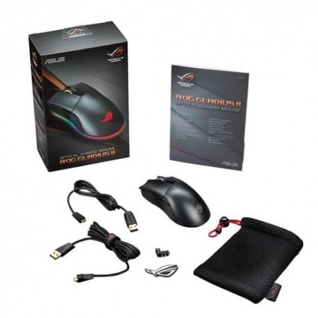 ASUS ROG Gladius II Optical eSport Gaming Mouse USB 