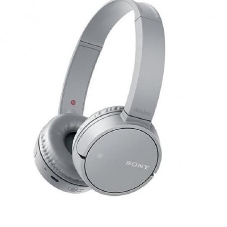 Sony WH-CH500 Wireless On-Ear Headphone Abu-abu Muda