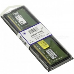 Kingston 8GB 2400MHz DDR4 Longdimm Non-ECC CL17 DIMM 1Rx8 (KVR24N17S8/8)