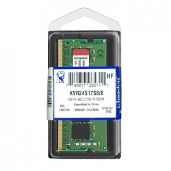 Kingston 8GB 2400MHz DDR4 Non-ECC CL17 SODIMM 1Rx8 (KVR24S17S8/8)