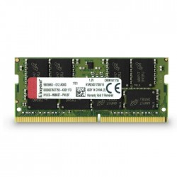 Kingston 16GB 2400MHz DDR4 Non-ECC CL17 SODIMM 2Rx8 (KVR24S17D8/16)