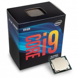 Intel Core i9-9900 Prosesor (Cache 16 M, Hingga 5,00 GHz) LGA1151