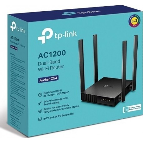 TP-Link Archer C54 AC1200 Dual Band Wi-Fi Router