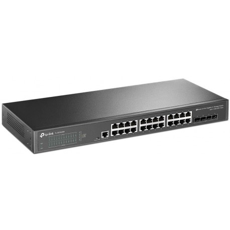 TP-Link TL-SG3428X JetStream 24-Port Gigabit L2+ Managed Switch with 4 10GE SFP+ Slots