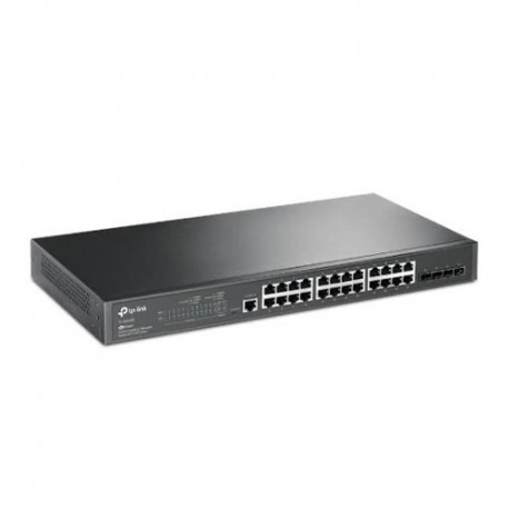 TP-Link TL-SG3428 JetStream 24-Port Gigabit L2 Managed Switch with 4 SFP Slots