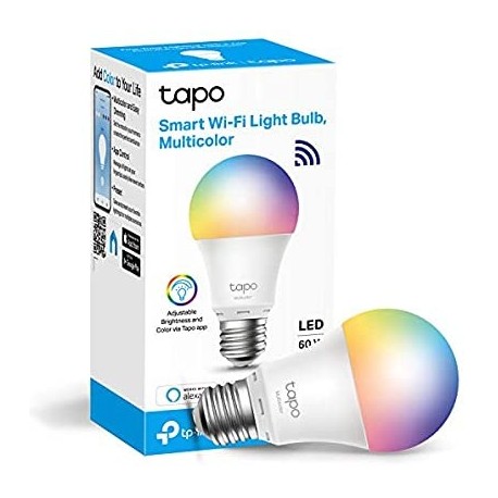 TP-Link Tapo L530E Smart Wi-Fi Light Bulb, Multicolor